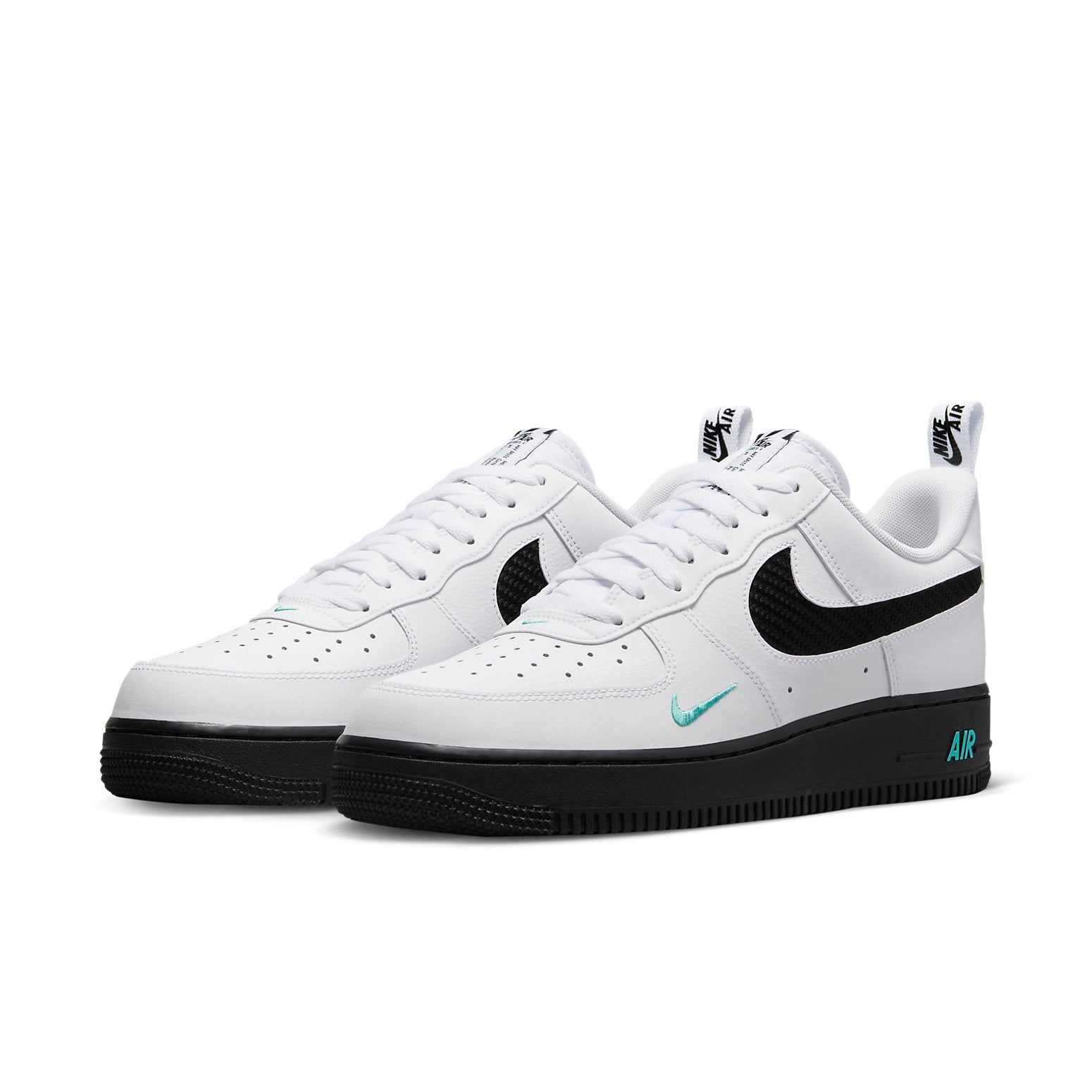 Air force 1 "07 White black Teal